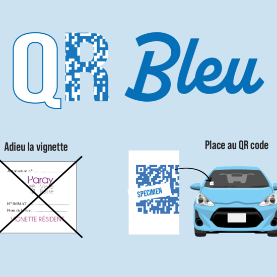 Photo de Stationnement : la Ville passe au QR Bleu