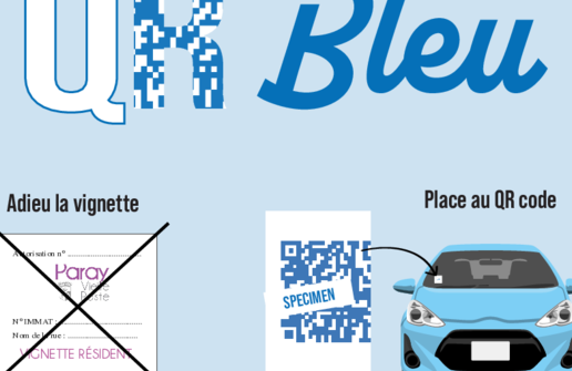 Photo de Stationnement : la Ville passe au QR Bleu
