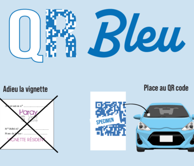 Photo de Stationnement : la Ville passe au QR Bleu