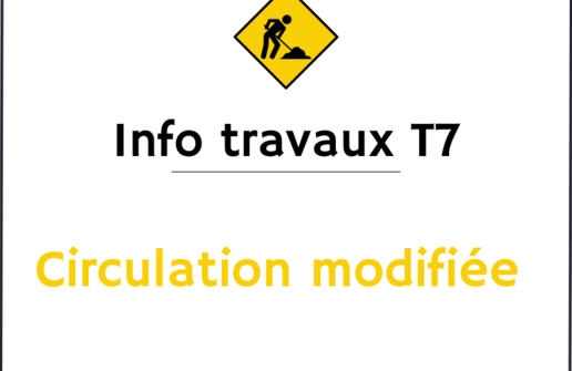 Photo de Travaux d’aménagement du Tram T7 : une nouvelle phase