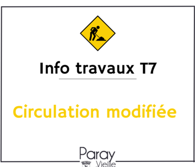 Photo de Travaux d’aménagement du Tram T7 : une nouvelle phase
