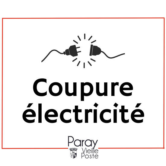 Photo de Coupure d'électricité le lundi 22 septembre