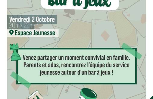 Photo de Bar à jeux de l'Espace Jeunesse