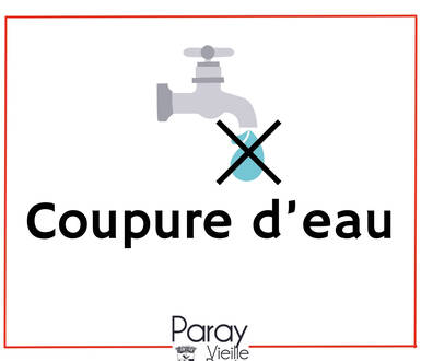 Photo de Coupure d'eau le 21 avril