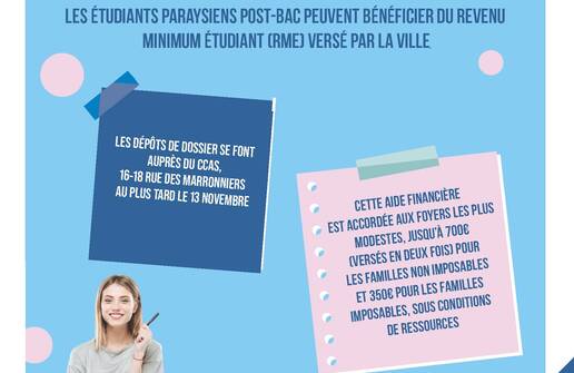 Photo de Revenu Minimum Étudiant