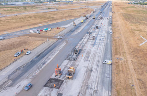 Photo de Travaux de la piste 4 à l'aéroport Paris-Orly : ce qui va changer pour Paray