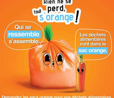 Photo de Tri des déchets alimentaires : Rien ne se perd, tout s’orange ! 🧡