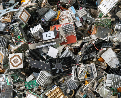 Illustration de Collectes de D3E (déchets électriques, électroniques et électroménager)